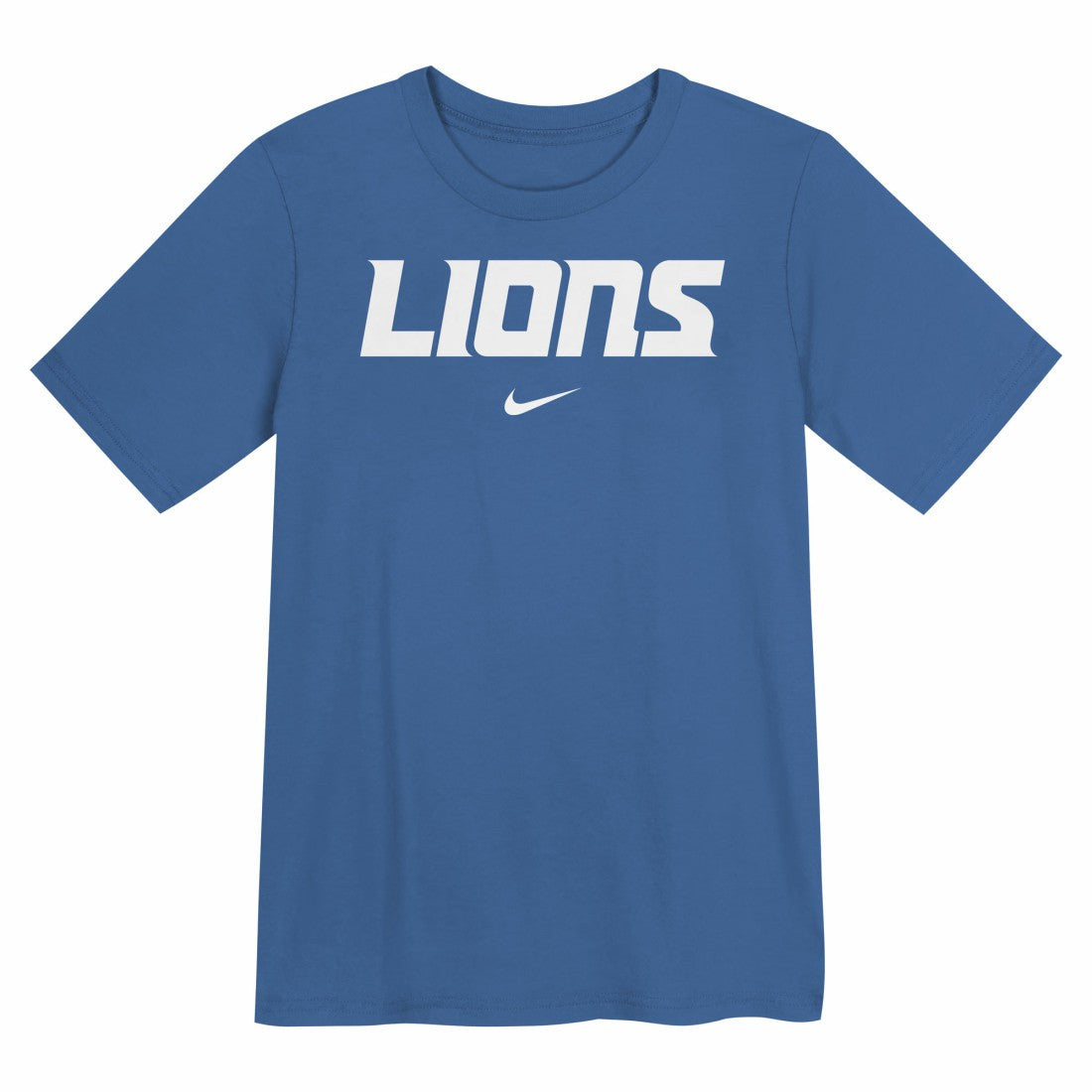 Detroit Lions Preschool Wordmark T-Shirt Blue | Nike for Sale