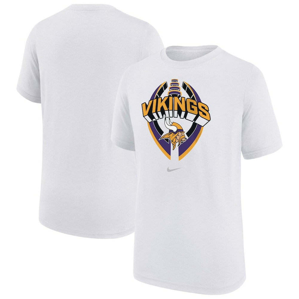 Minnesota Vikings Youth Icon Legend T-Shirt White | Nike for Sale