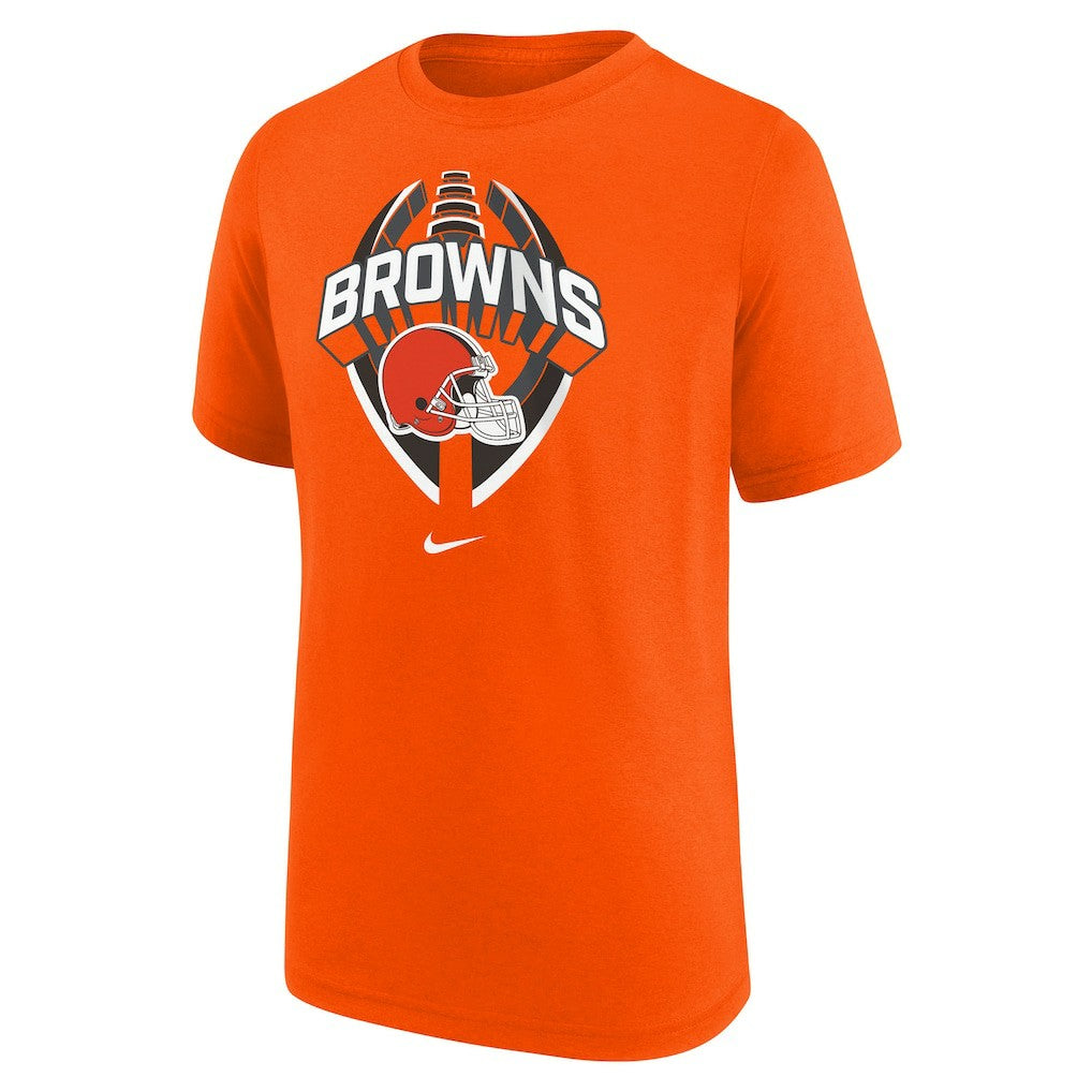 Cleveland Browns Youth Icon Legend T-Shirt Orange | Nike for Sale