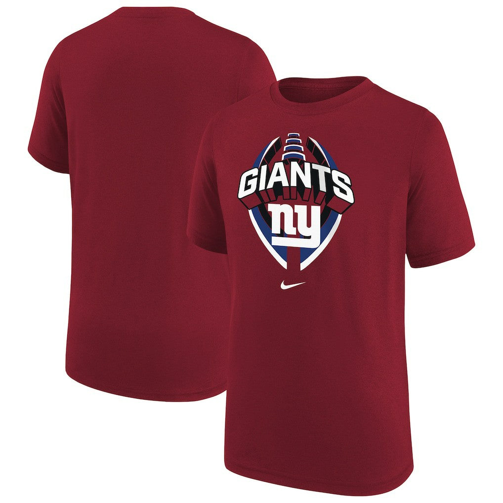 New York Giants Youth Icon Legend T-Shirt Red | Nike for Sale