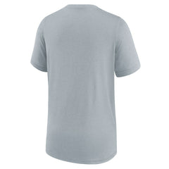 Las Vegas Raiders Youth Icon Legend T-Shirt Gray | Nike for Sale