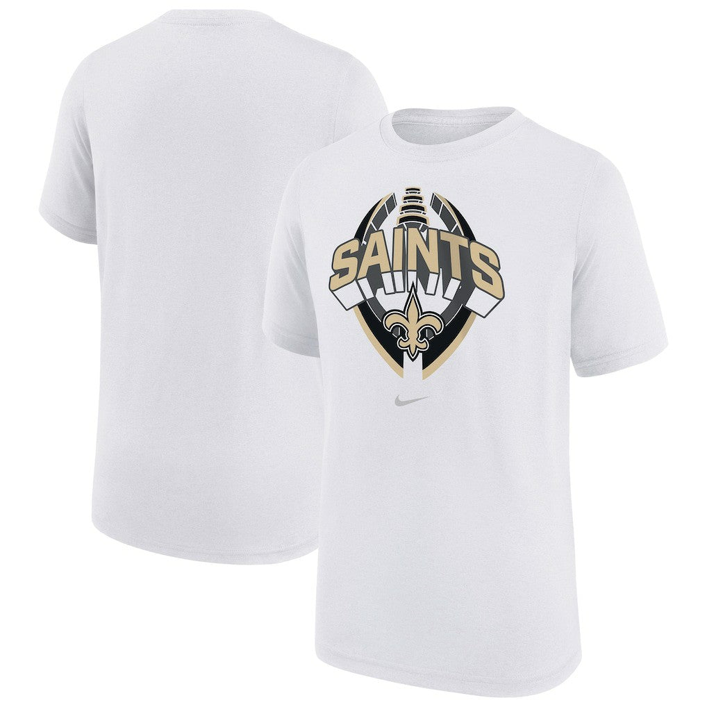 New Orleans Saints Youth Icon Legend T-Shirt White | Nike for Sale