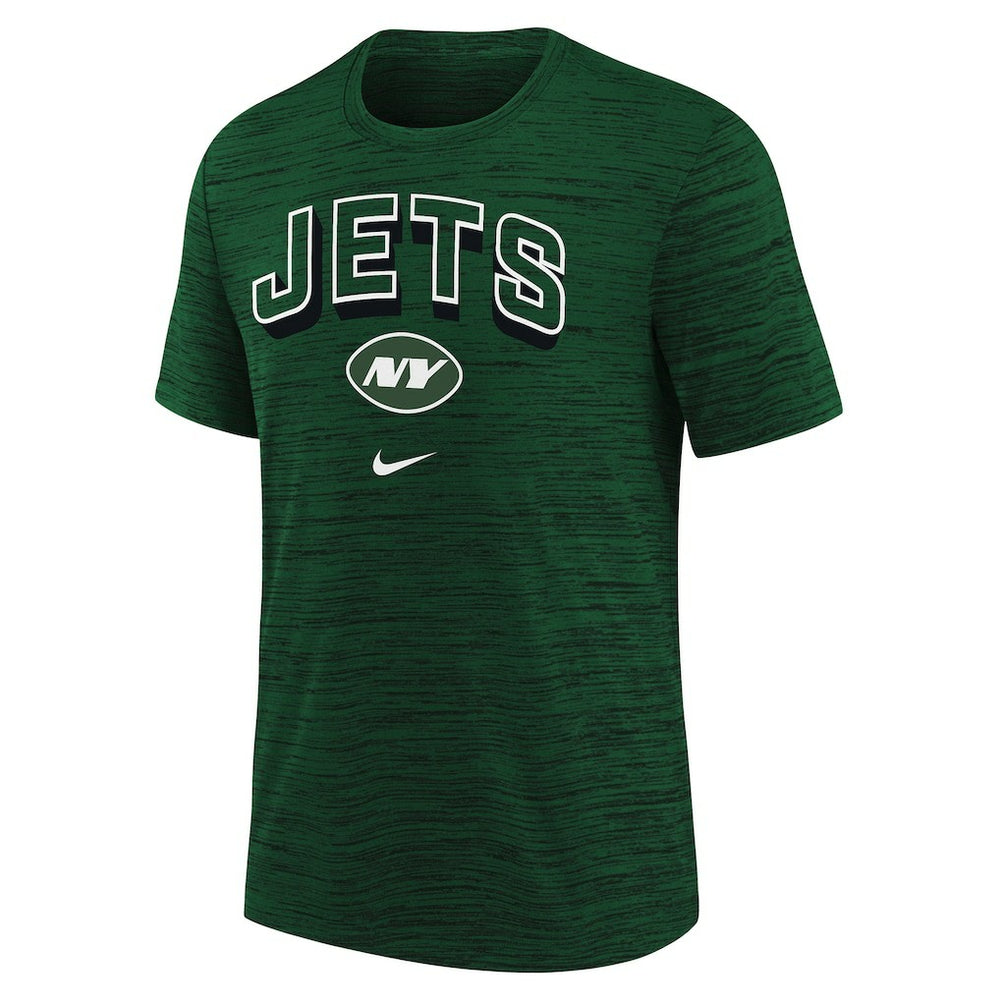 New York Jets Youth Sideline Velocity Performance T-Shirt Green | Nike for Sale