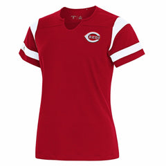 Cincinnati Reds Antigua Women's Encounter Notch Neck Top - MLB