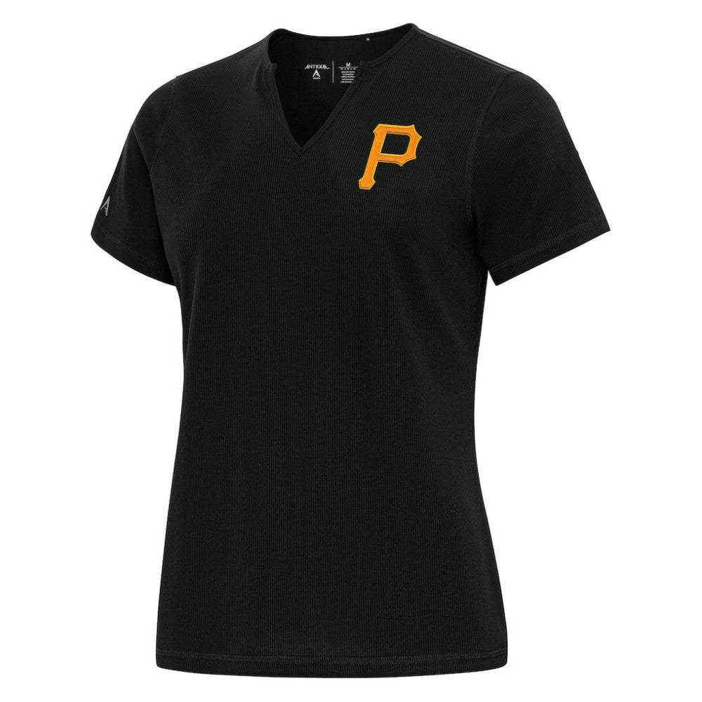 Pittsburgh Pirates Antigua Women's Notch Neck T-Shirt - MLB