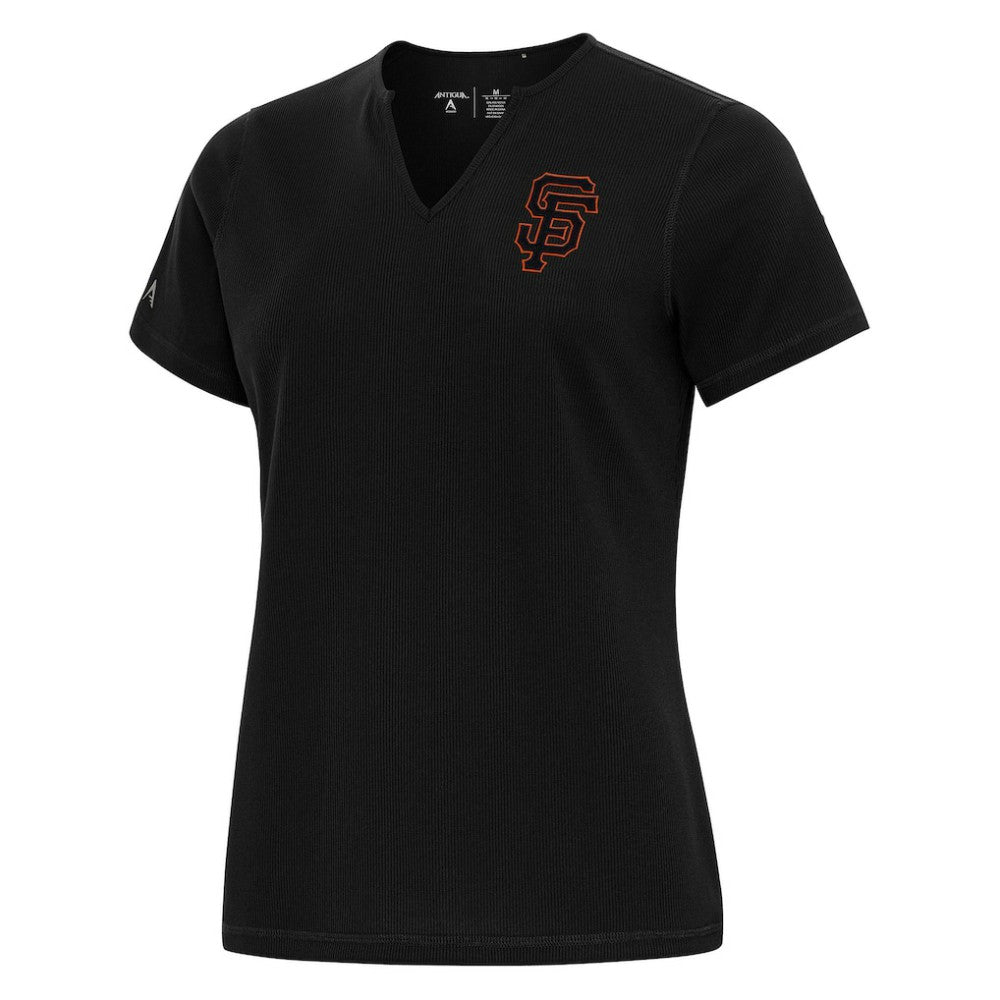 San Francisco Giants Antigua Women's Notch Neck T-Shirt - MLB