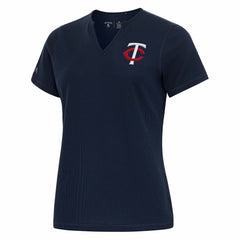 Minnesota Twins Antigua Women's Notch Neck T-Shirt - MLB