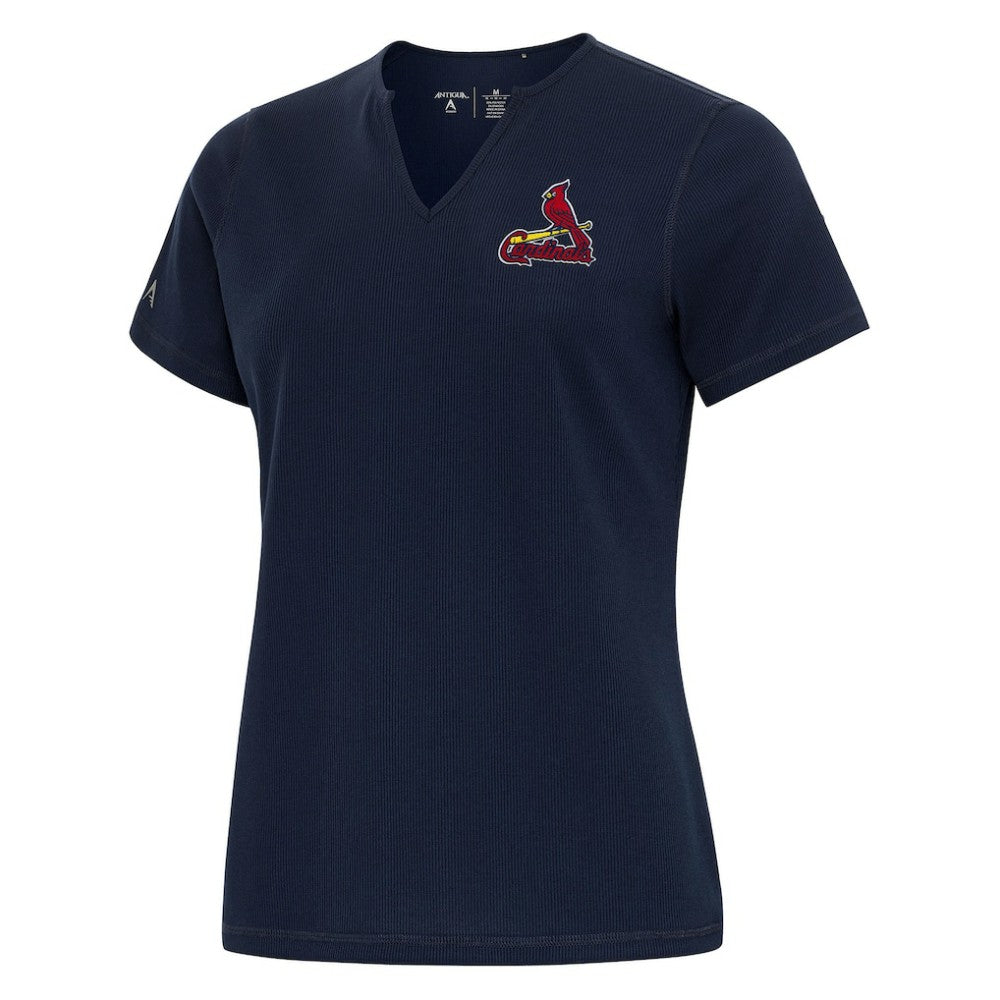 St. Louis Cardinals Antigua Women's Notch Neck T-Shirt - MLB