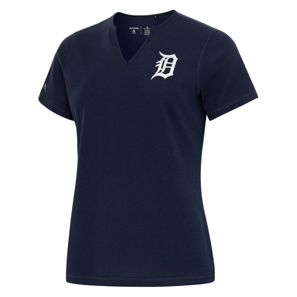 Detroit Tigers Antigua Women's Notch Neck T-Shirt - MLB