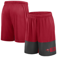 Tampa Bay Buccaneers Big & Tall Best of the Best Performance Shorts Red/Pewter | Fanatics