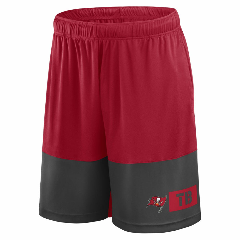 Tampa Bay Buccaneers Big & Tall Best of the Best Performance Shorts Red/Pewter | Fanatics
