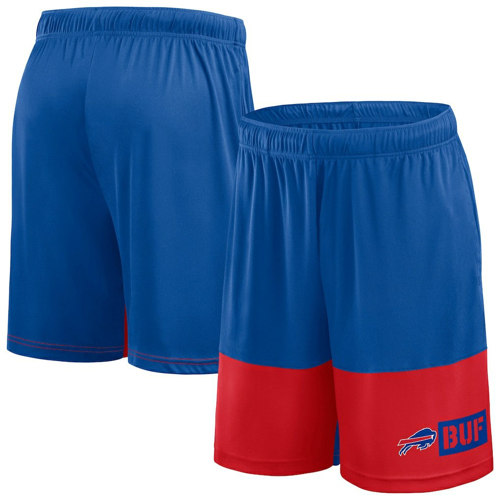 Buffalo Bills Big & Tall Best of the Best Performance Shorts Royal/Red | Fanatics