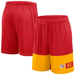 Kansas City Chiefs Big & Tall Best of the Best Performance Shorts Red/Gold | Fanatics