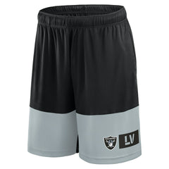Las Vegas Raiders Big & Tall Best of the Best Performance Shorts Black/Silver | Fanatics