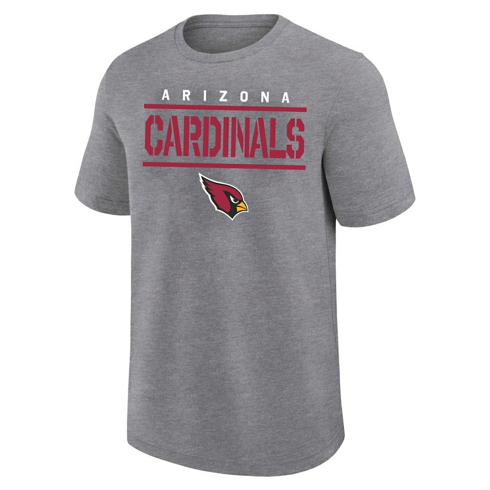 Arizona Cardinals Big & Tall Top Notch T-Shirt Heather Gray | Fanatics