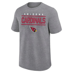 Arizona Cardinals Big & Tall Top Notch T-Shirt Heather Gray | Fanatics