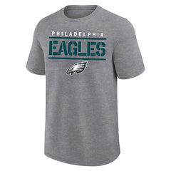 Philadelphia Eagles Big & Tall Top Notch T-Shirt Heather Gray | Fanatics