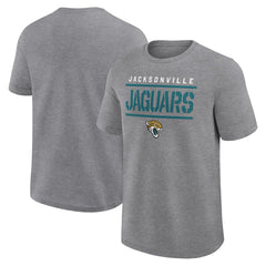 Jacksonville Jaguars Big & Tall Top Notch T-Shirt Heather Gray | Fanatics