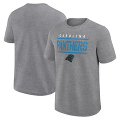 Carolina Panthers Big & Tall Top Notch T-Shirt Heather Gray | Fanatics