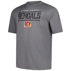 Cincinnati Bengals Big & Tall Top Notch T-Shirt Heather Gray | Fanatics