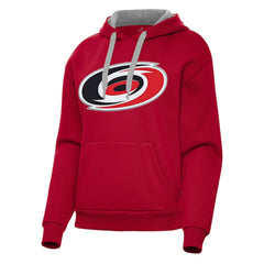 Carolina Hurricanes Antigua Women's Victory Pullover Hoodie - Red - NHL