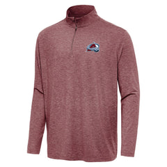 Colorado Avalanche Antigua Hunk Quarter-Zip Top - Burgundy - NHL