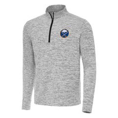 Buffalo Sabres Antigua Cause Quarter-Zip Top - Black - NHL