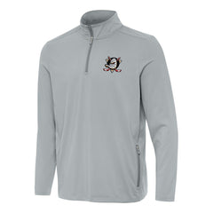 Anaheim Ducks Antigua Perilous Quarter-Zip Sweatshirt - Gray - NHL
