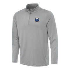 Buffalo Sabres Antigua Reprocess Quarter-Zip Top - Gray - NHL