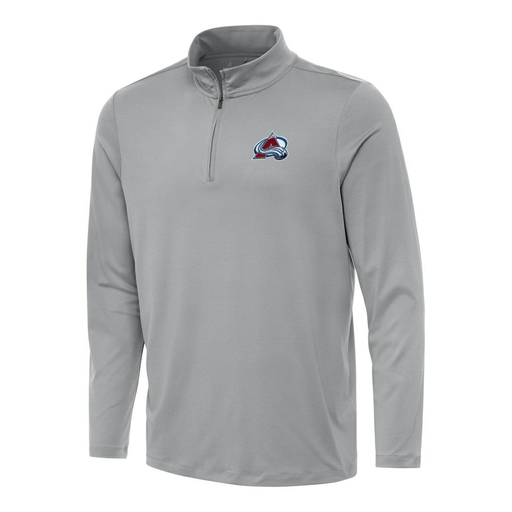 Colorado Avalanche Antigua Reprocess Quarter-Zip Top - Gray - NHL