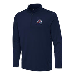 Colorado Avalanche Antigua Reprocess Quarter-Zip Top - Navy - NHL