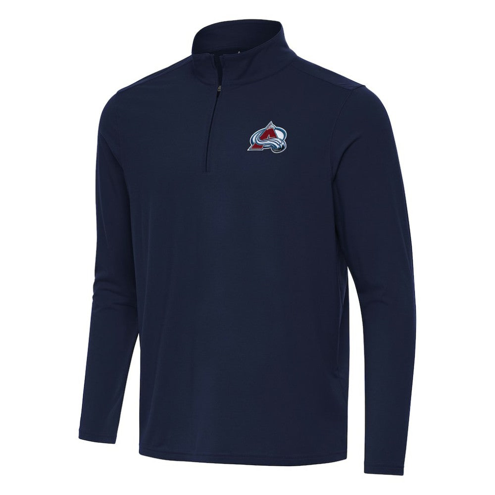 Colorado Avalanche Antigua Intent Quarter-Zip Top - Navy - NHL