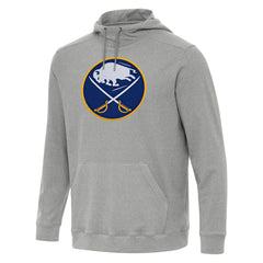 Buffalo Sabres Antigua Cloud Pullover Hoodie - Heather Gray - NHL