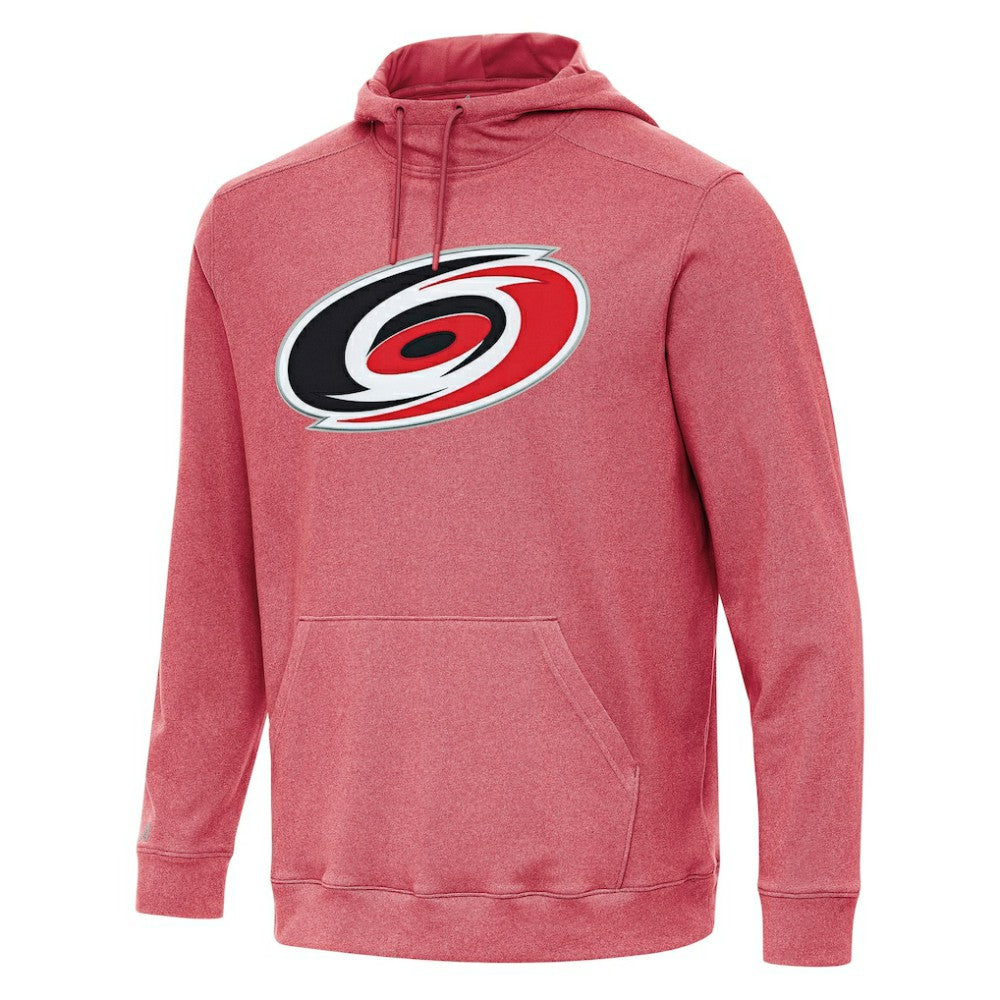 Carolina Hurricanes Antigua Cloud Pullover Hoodie - Heather Red - NHL