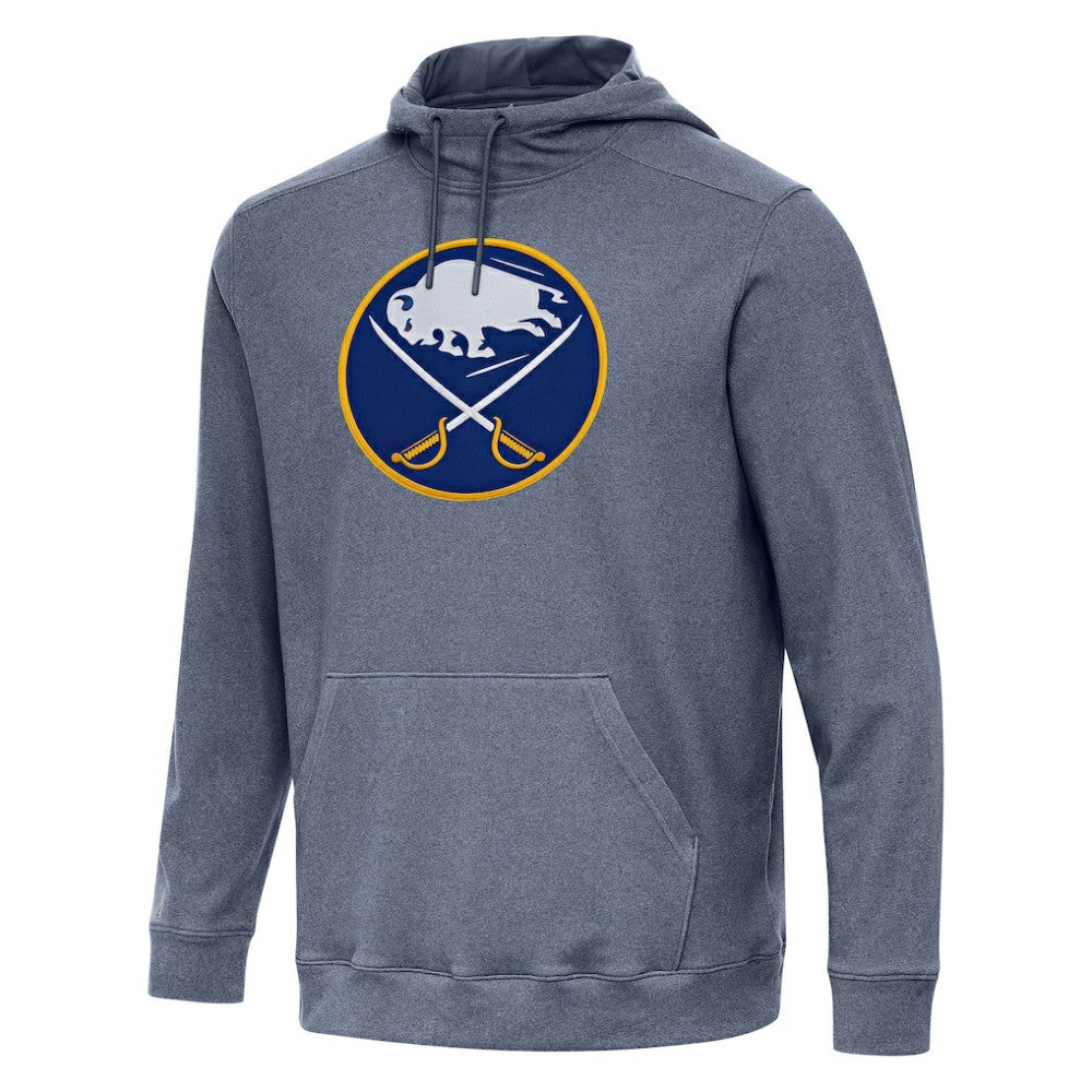 Buffalo Sabres Antigua Cloud Pullover Hoodie - Heather Navy - NHL