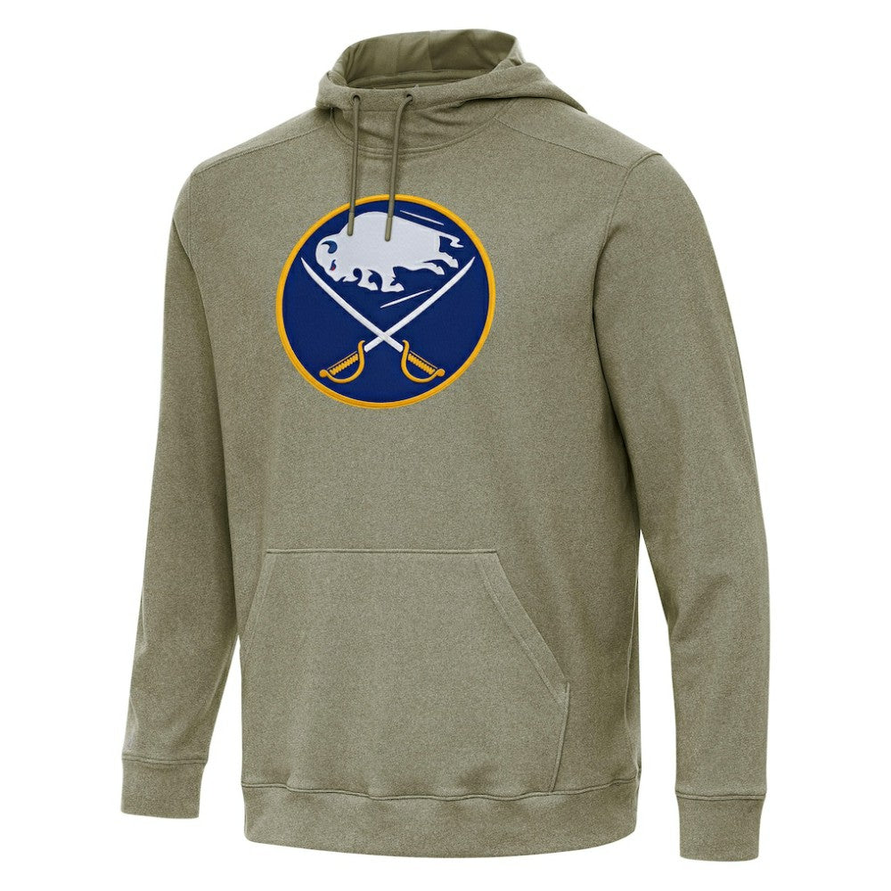Buffalo Sabres Antigua Cloud Pullover Hoodie - Olive - NHL