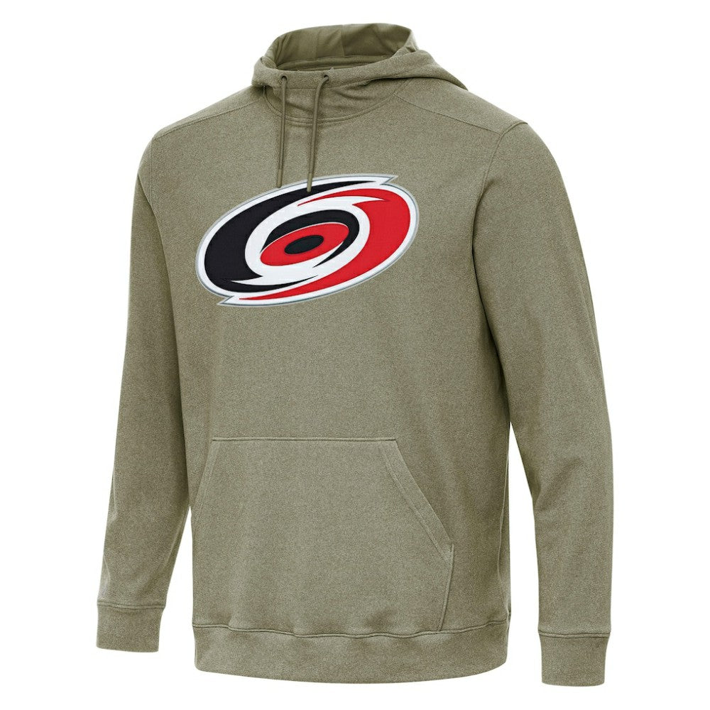 Carolina Hurricanes Antigua Cloud Pullover Hoodie - Olive - NHL