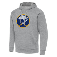 Buffalo Sabres Antigua Big & Tall Victory Pullover Hoodie - Heather Gray - NHL