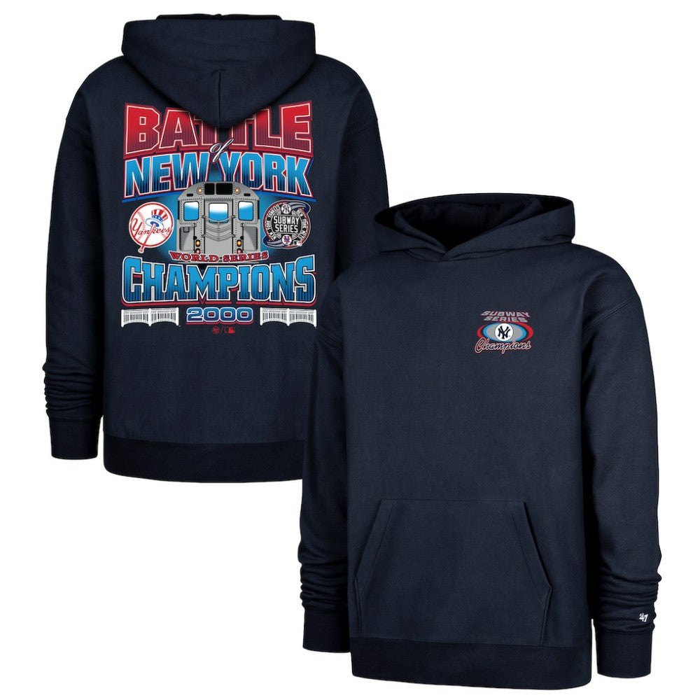 New York Yankees '47 2000 World Series Champions Showcase Backer Pullover Hoodie - MLB