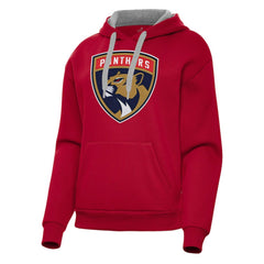Florida Panthers Antigua Women's Victory Pullover Hoodie - Red - NHL
