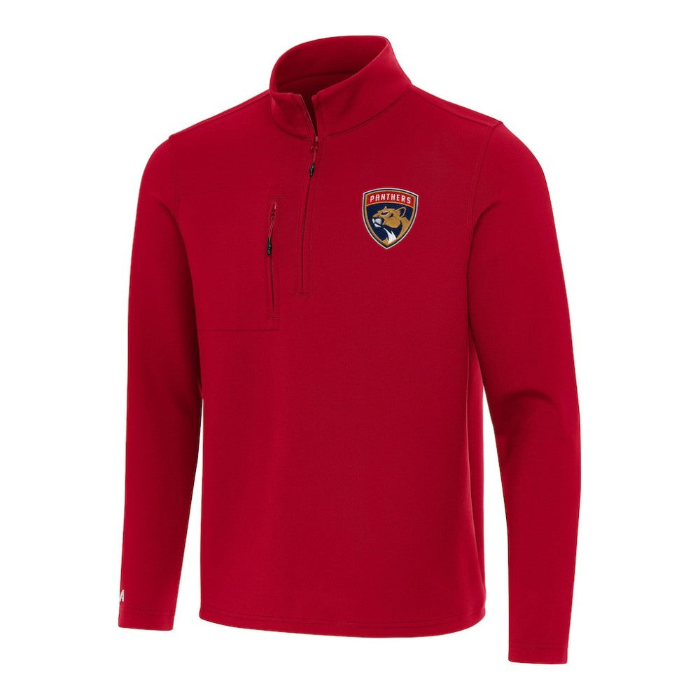 Florida Panthers Antigua Insider Quarter-Zip Top - Red - NHL