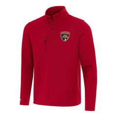 Florida Panthers Antigua Insider Quarter-Zip Top - Red - NHL