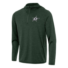 Dallas Stars Antigua Tidy Quarter-Zip Hoodie - Hunter Green - NHL