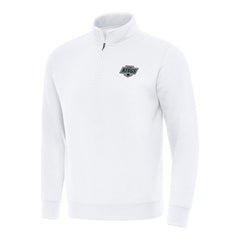 Los Angeles Kings Antigua Victory Quarter-Zip Mock Sweatshirt - White - NHL