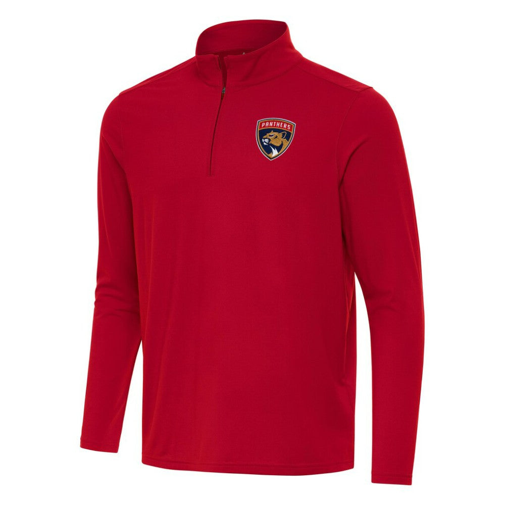 Florida Panthers Antigua Intent Quarter-Zip Top - Red - NHL