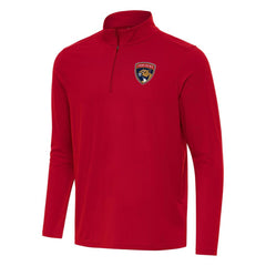 Florida Panthers Antigua Intent Quarter-Zip Top - Red - NHL