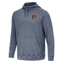 Florida Panthers Antigua Cloud Pullover Hoodie - Heather Navy - NHL