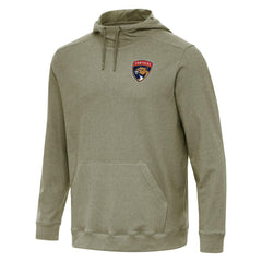 Florida Panthers Antigua Cloud Pullover Hoodie - Olive - NHL