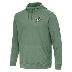 Dallas Stars Antigua Cloud Pullover Hoodie - Hunter Green - NHL