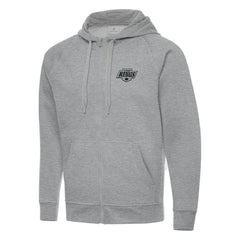 Los Angeles Kings Antigua Big & Tall Victory Full-Zip Hoodie - Heather Gray - NHL
